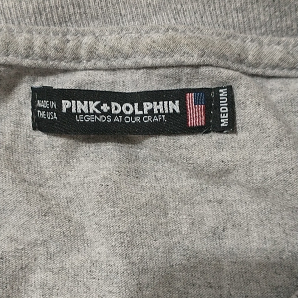 pink+dolphin long sleeve for men t- shirt - Picture 7 of 7